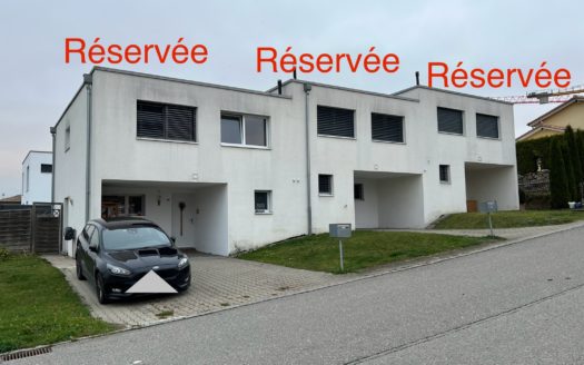 3 Villas mitoyennes à Romont dans quartier résidentiel et familial à vendre!